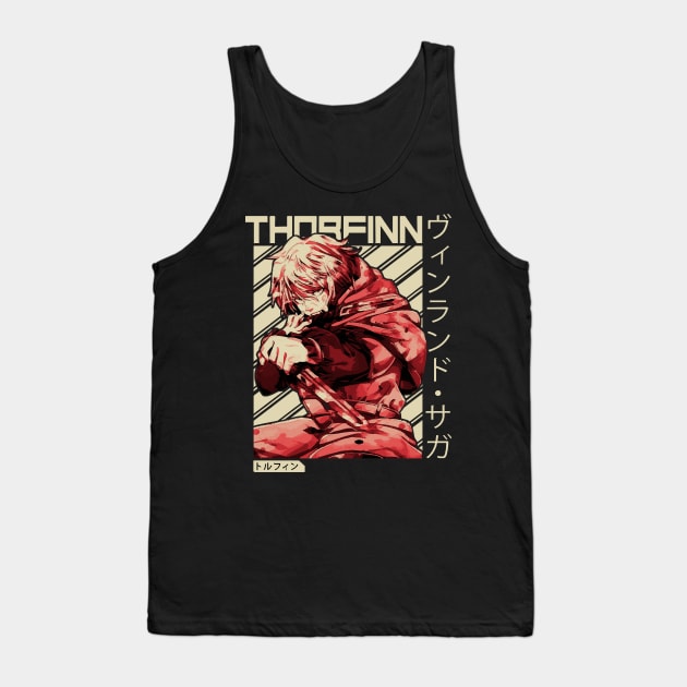 Vinland Saga Thorfinn Tank Top by hnmarart